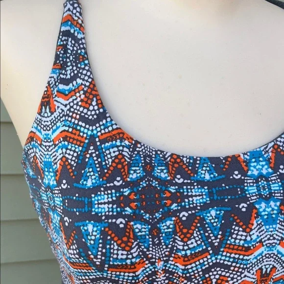 Like new Soybu Sleeveless Strappy Patterned Dress - Picture 2 of 15